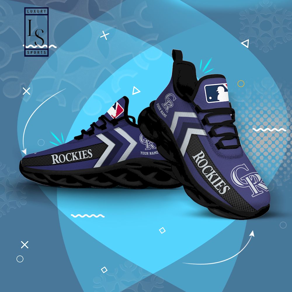 Personalisierte Max-Schuhe der Colorado Rockies