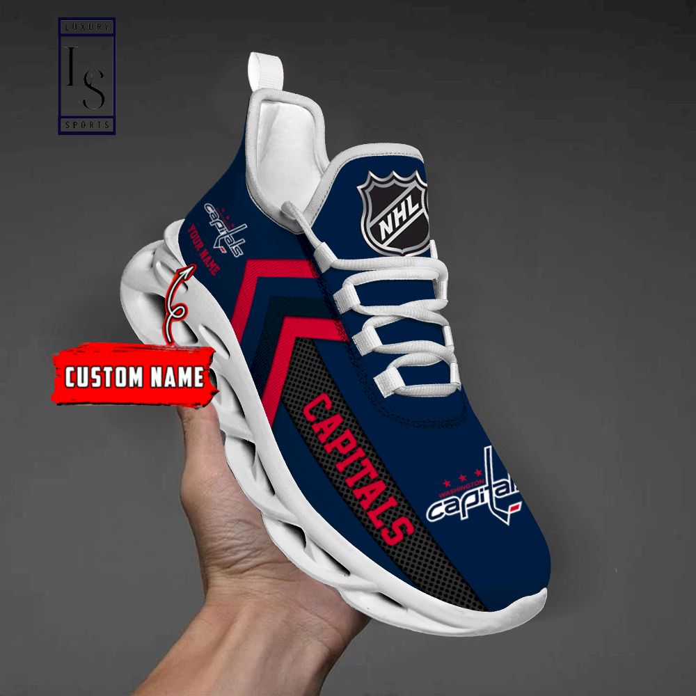 Personalisierte Max-Schuhe der Washington Capitals NHL