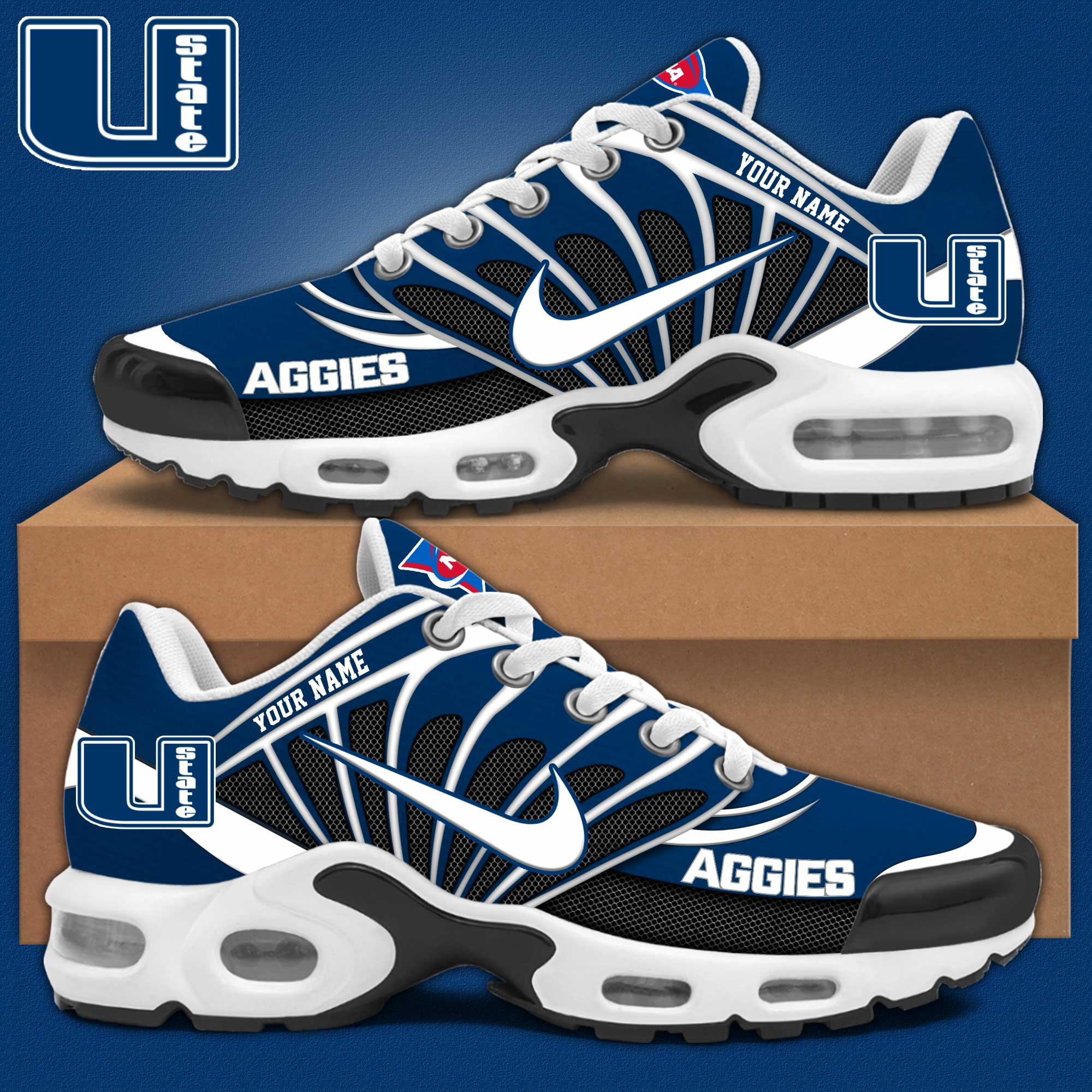 Personalisierte Schuhe der Utah State Aggies S516508