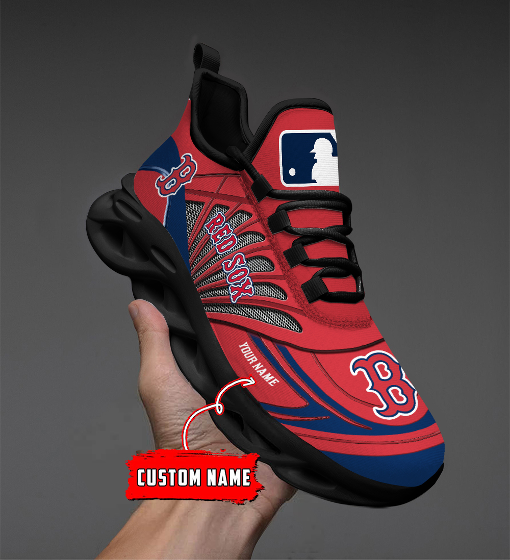 Personalisierter Name Boston Red Sox Max Shoes DS005