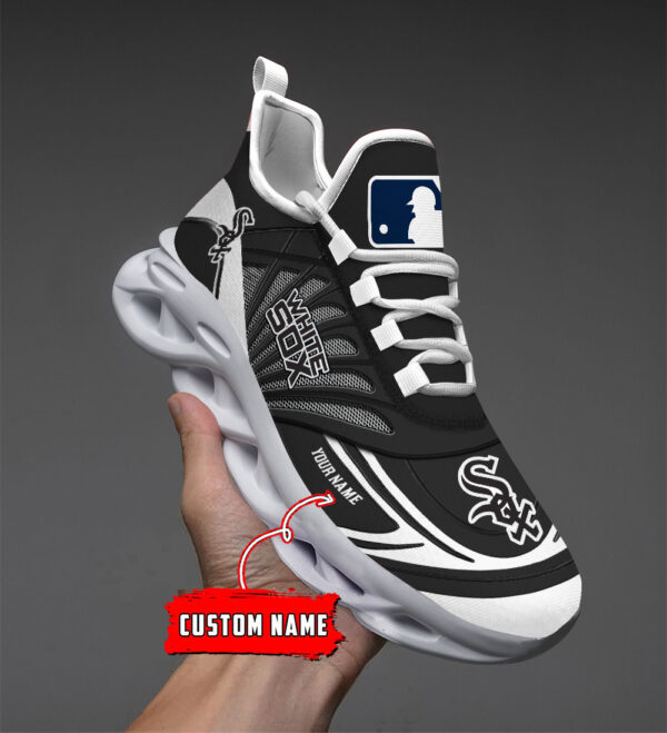 Personalisierter Name Chicago White Sox Max Shoes DS005