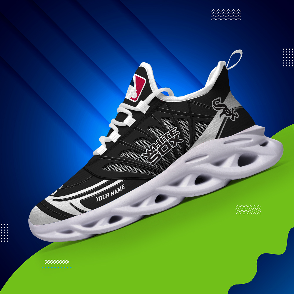Personalisierter Name Chicago White Sox Max Shoes DS005