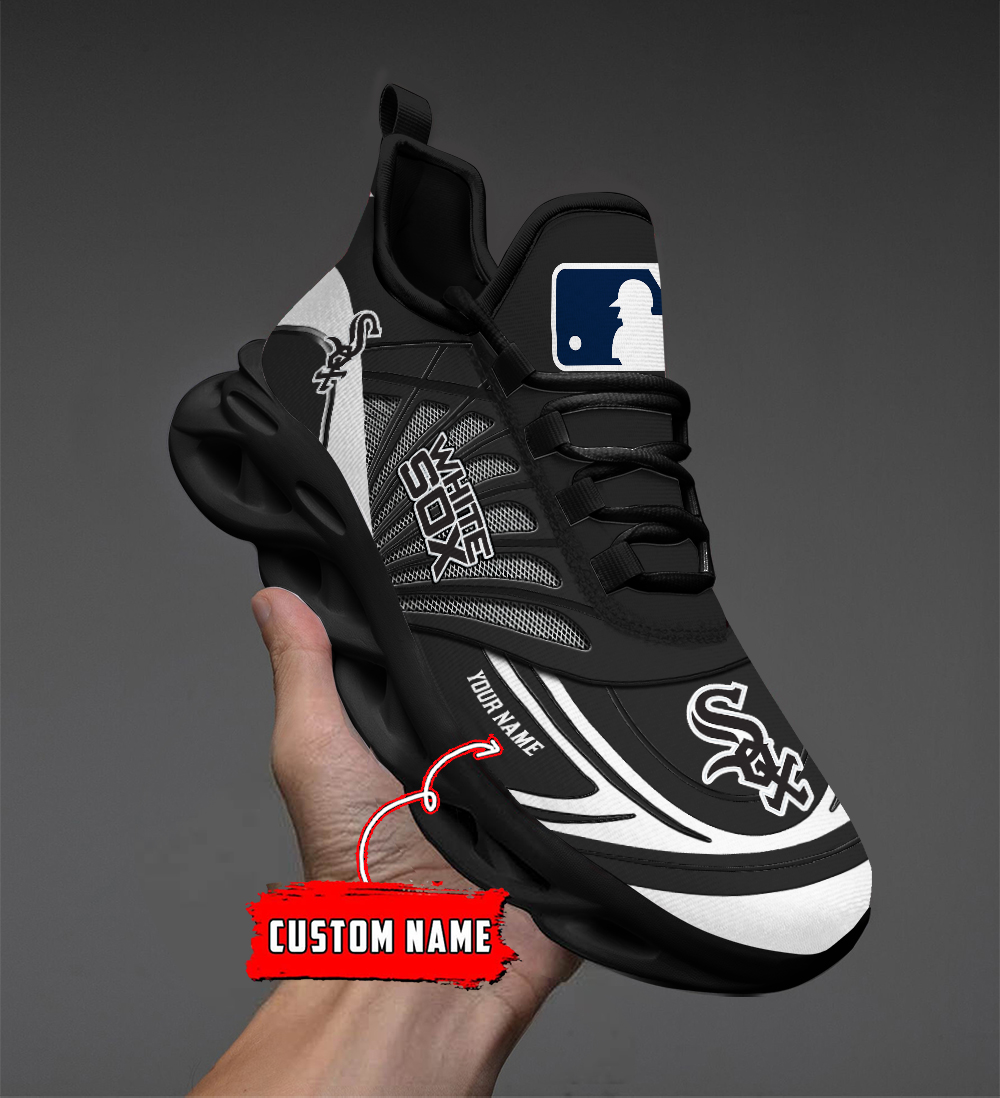 Personalisierter Name Chicago White Sox Max Shoes DS005