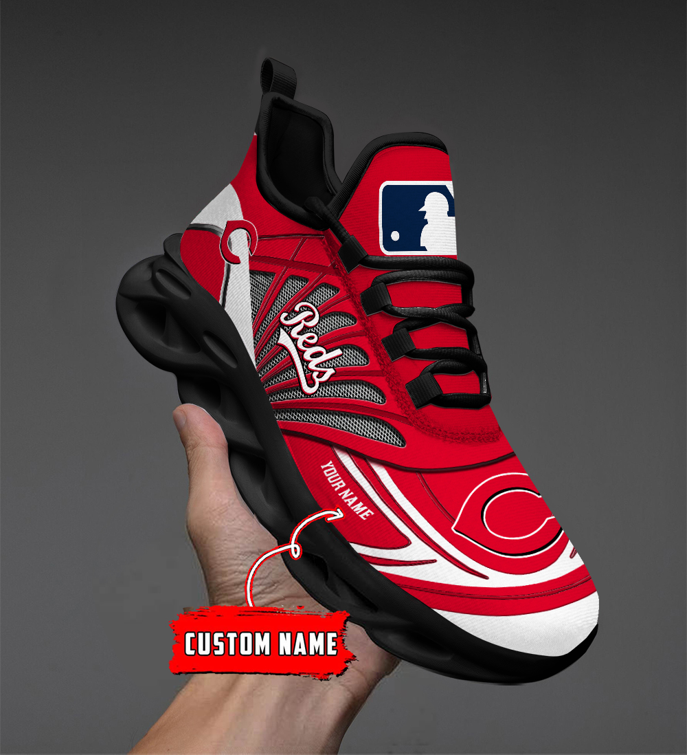 Personalisierter Name Cincinnati Reds Max Shoes DS005