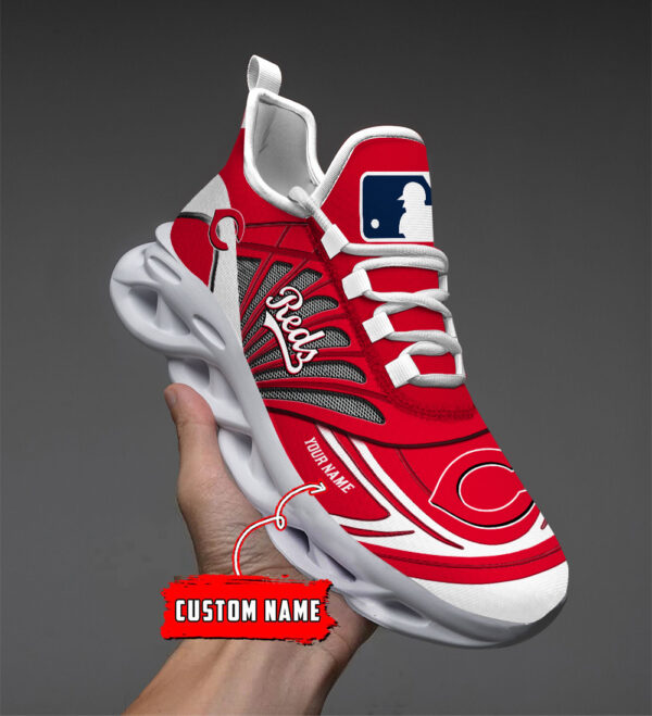 Personalisierter Name Cincinnati Reds Max Shoes DS005