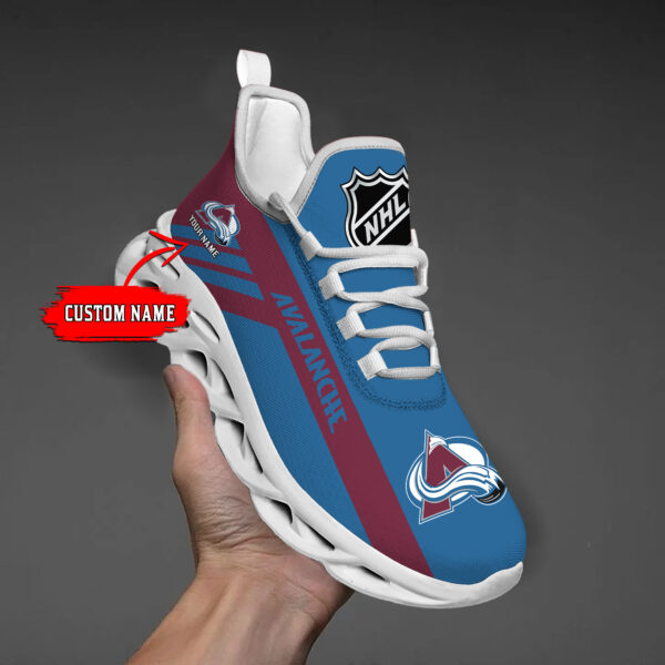 Personalisierter Name Colorado Avalanche Max Shoes DS004