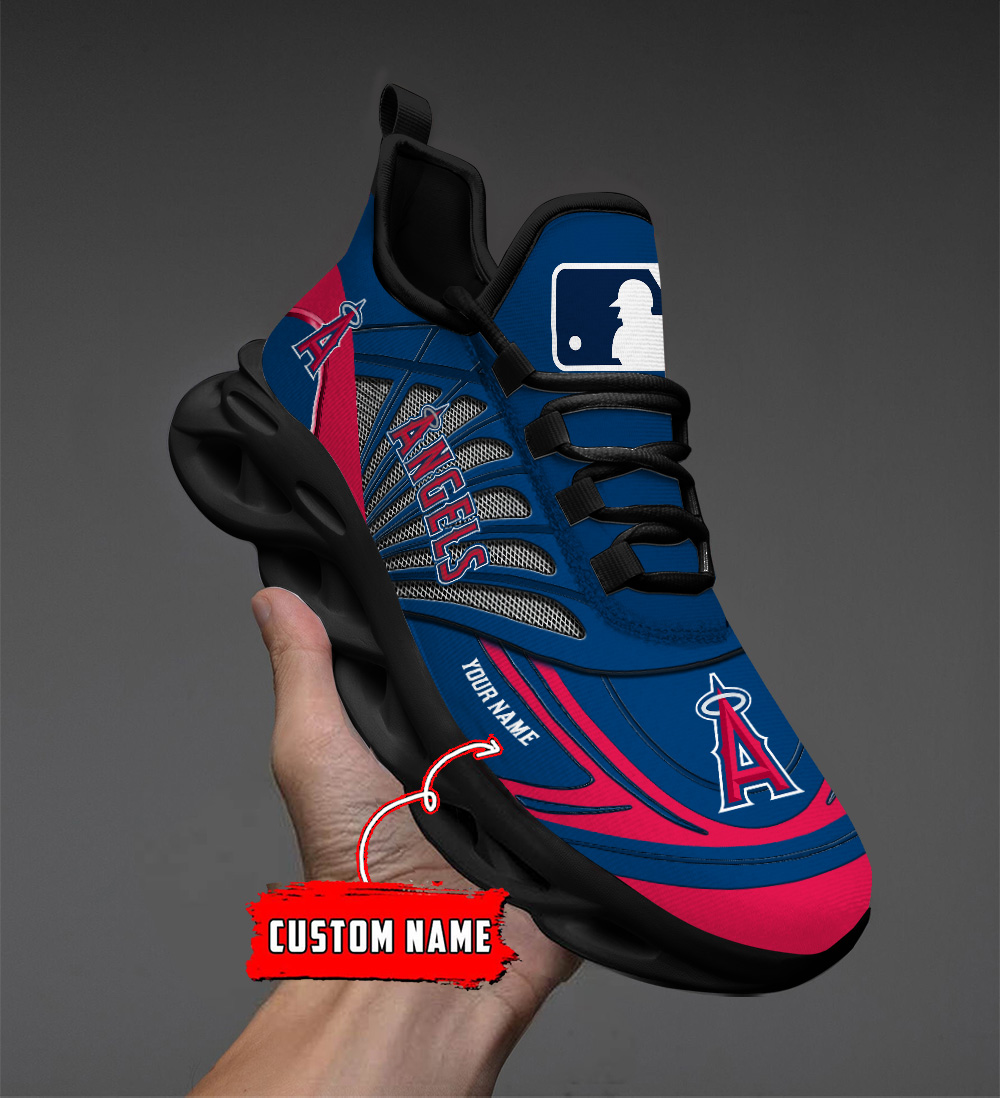 Personalisierter Name der Los Angeles Angels Max Shoes DS005