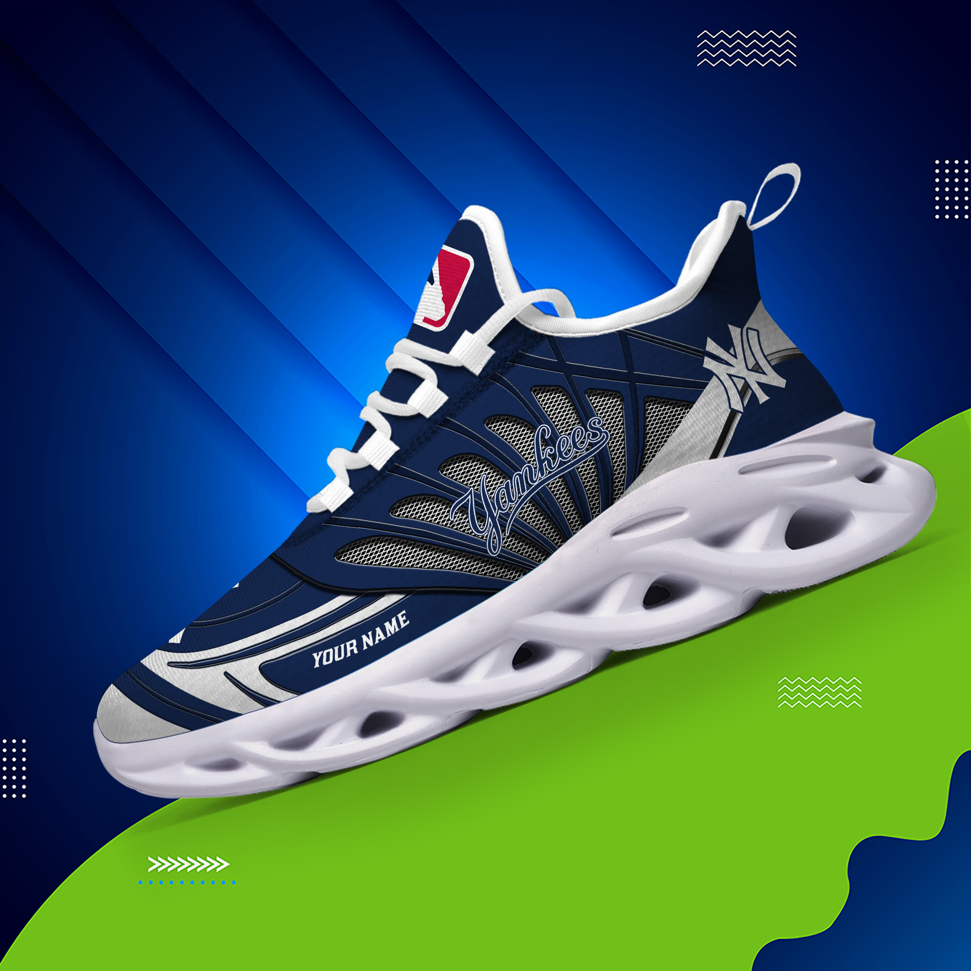 Personalisierter Name der New York Yankees Max Shoes DS005