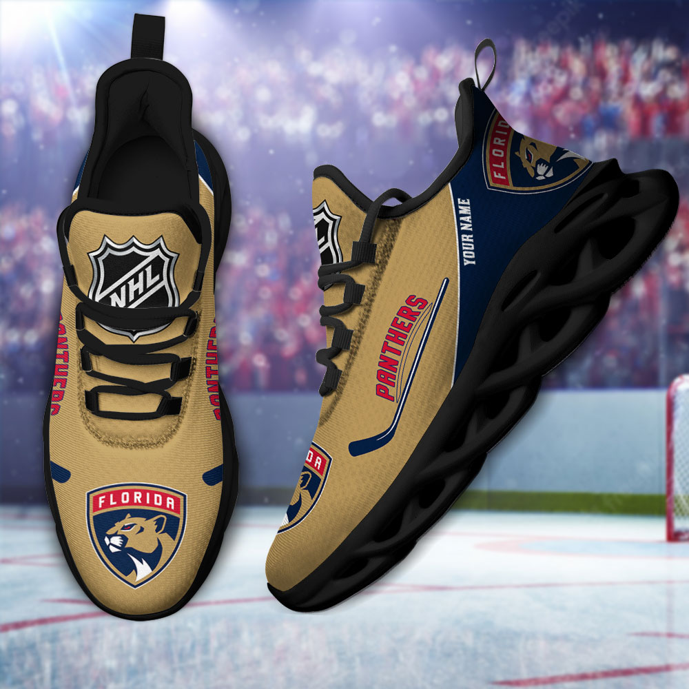 Personalisierter Name Florida Panthers Max Shoes DS006 NEU 2022 M1