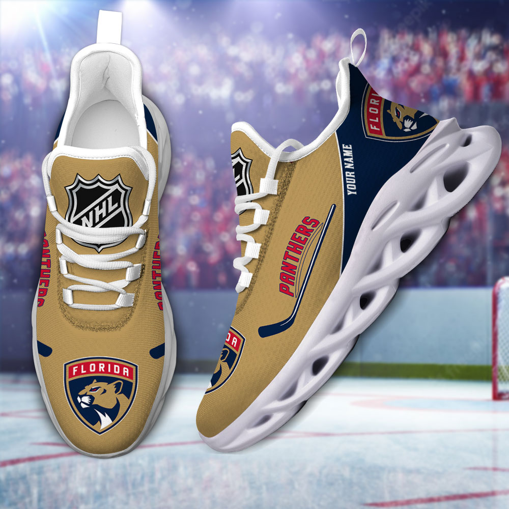 Personalisierter Name Florida Panthers Max Shoes DS006 NEU 2022 M1
