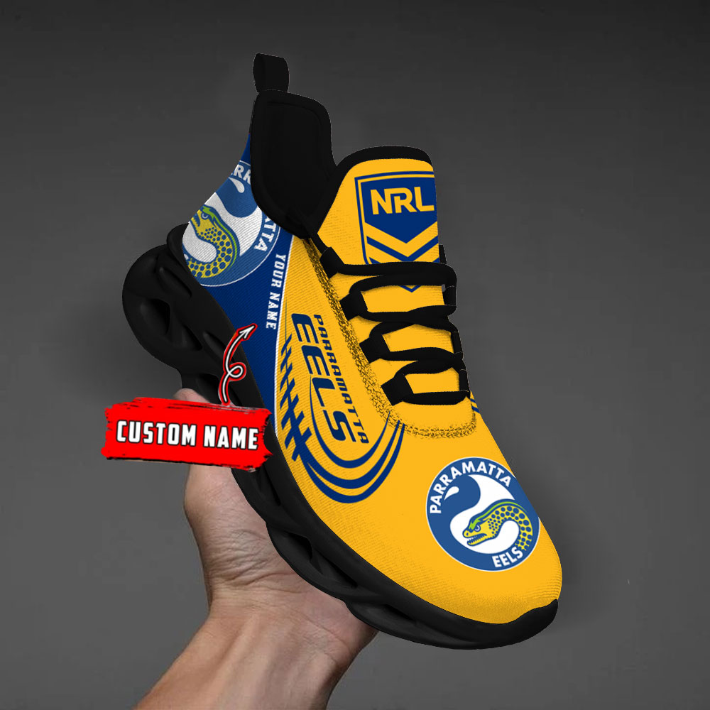 Personalisierter Name Parramatta Eels Max Shoes DS006
