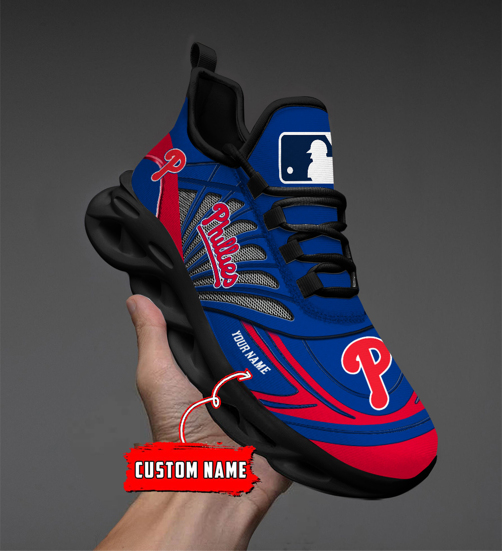 Personalisierter Name Philadelphia Phillies Max Shoes DS005