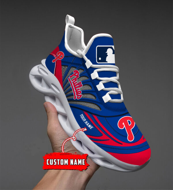 Personalisierter Name Philadelphia Phillies Max Shoes DS005