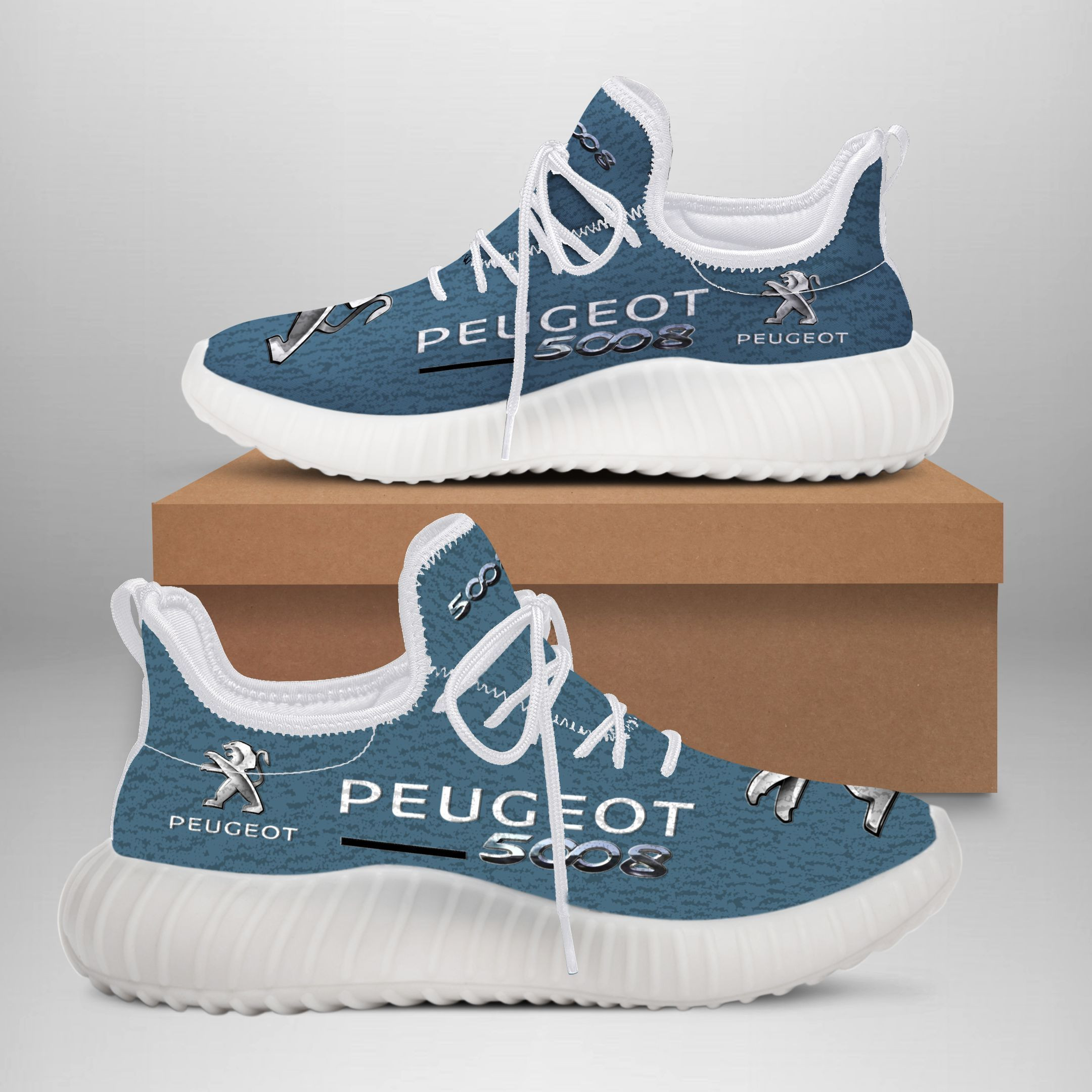 Peugeot 5008- YZ Schuhe Ver1 (Blau Grau)