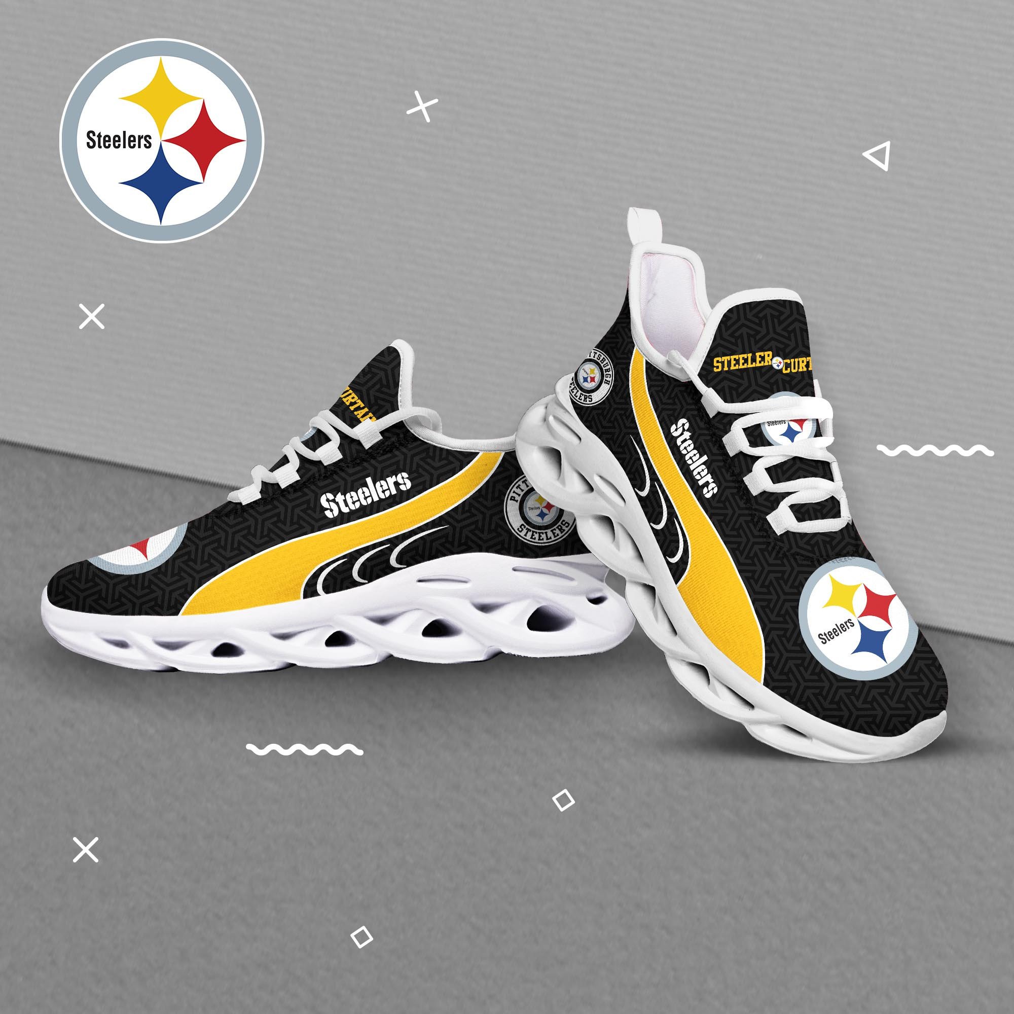 Pittsburgh Steelers Clunky Schuhe T-42107