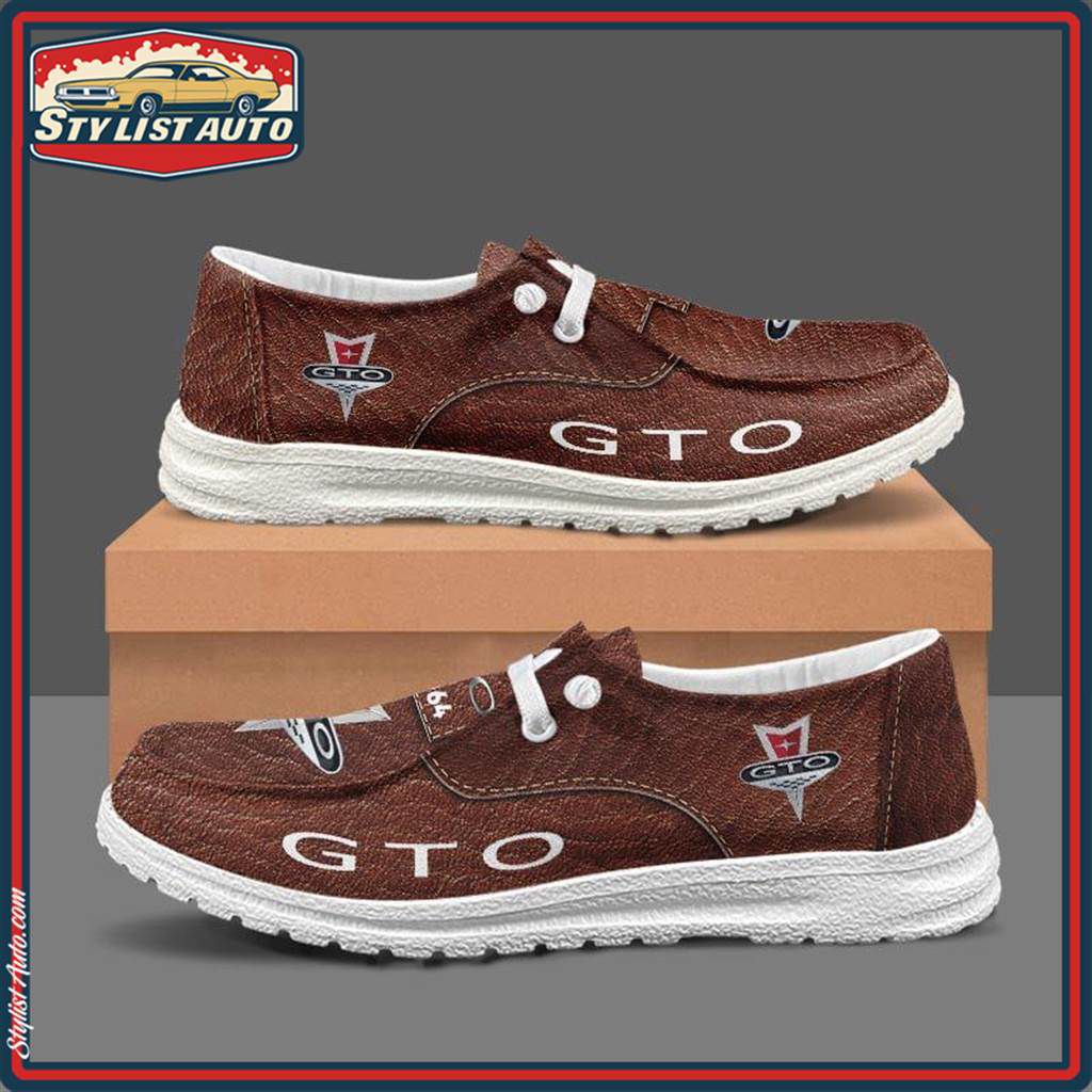 Pontiac GTO H-D Schuhe, Autoschuhe – die besten Geschenke für Autoliebhaber