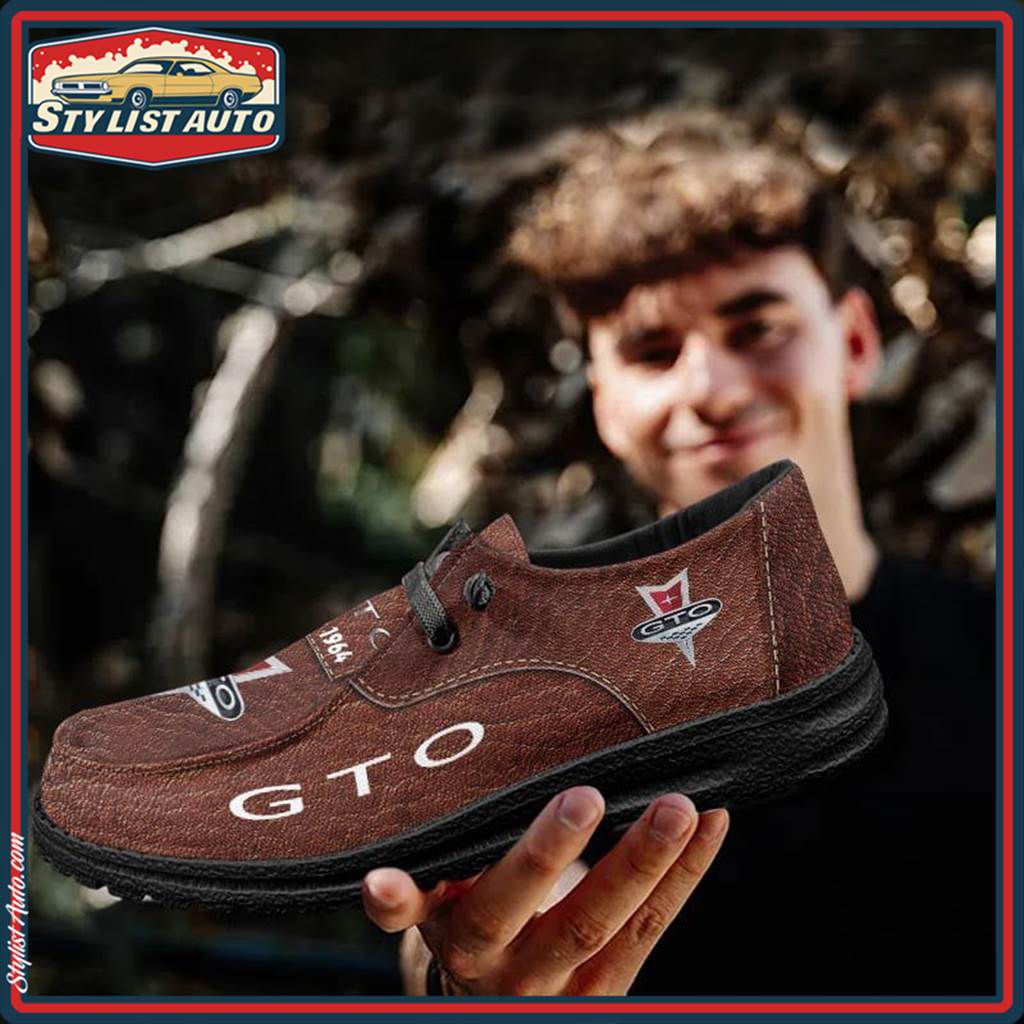 Pontiac GTO H-D Schuhe, Autoschuhe – die besten Geschenke für Autoliebhaber
