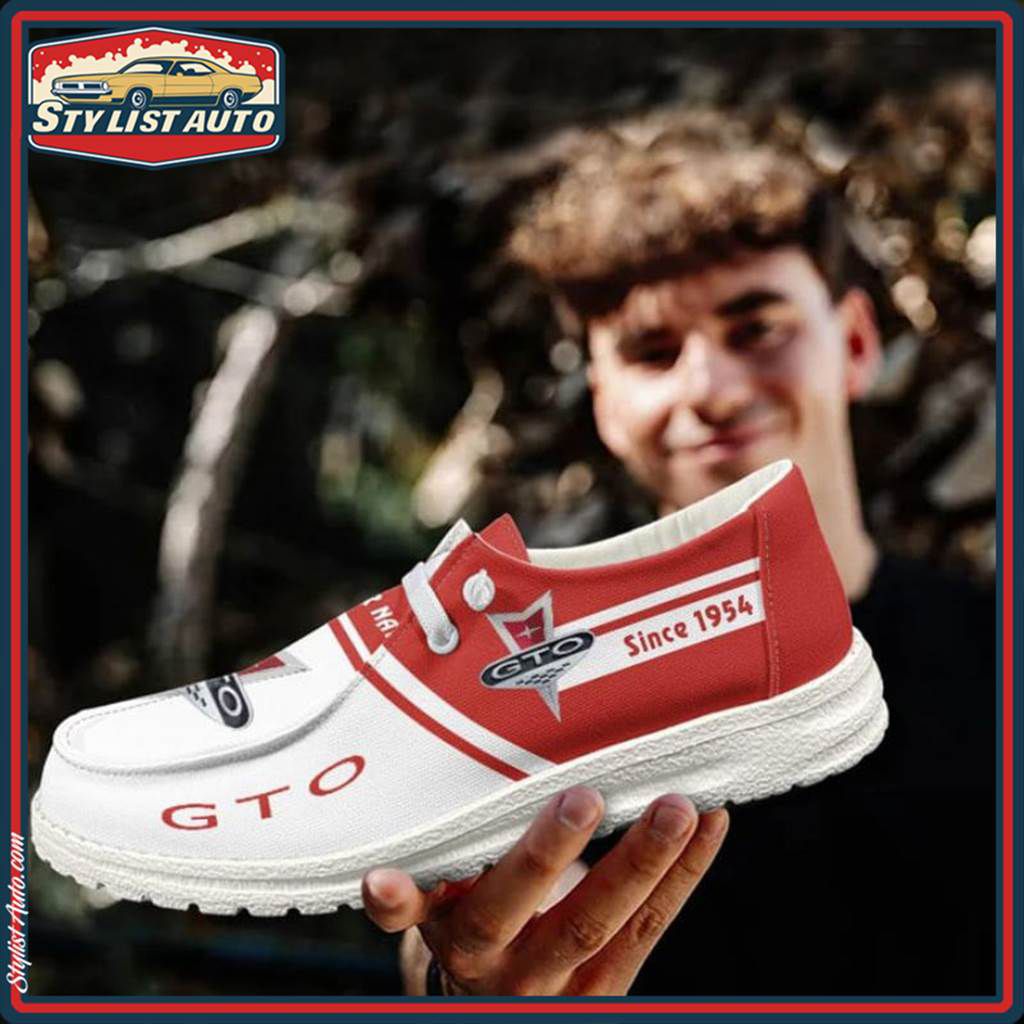 Pontiac GTO H-D-Schuhe, Pontiac GTO-Schuhe, Autoliebhaber – Die besten Geschenke für Autoliebhaber