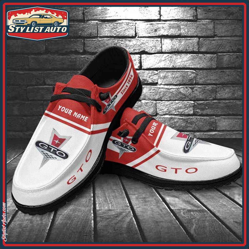 Pontiac GTO H-D-Schuhe, Pontiac GTO-Schuhe, Autoliebhaber – Die besten Geschenke für Autoliebhaber