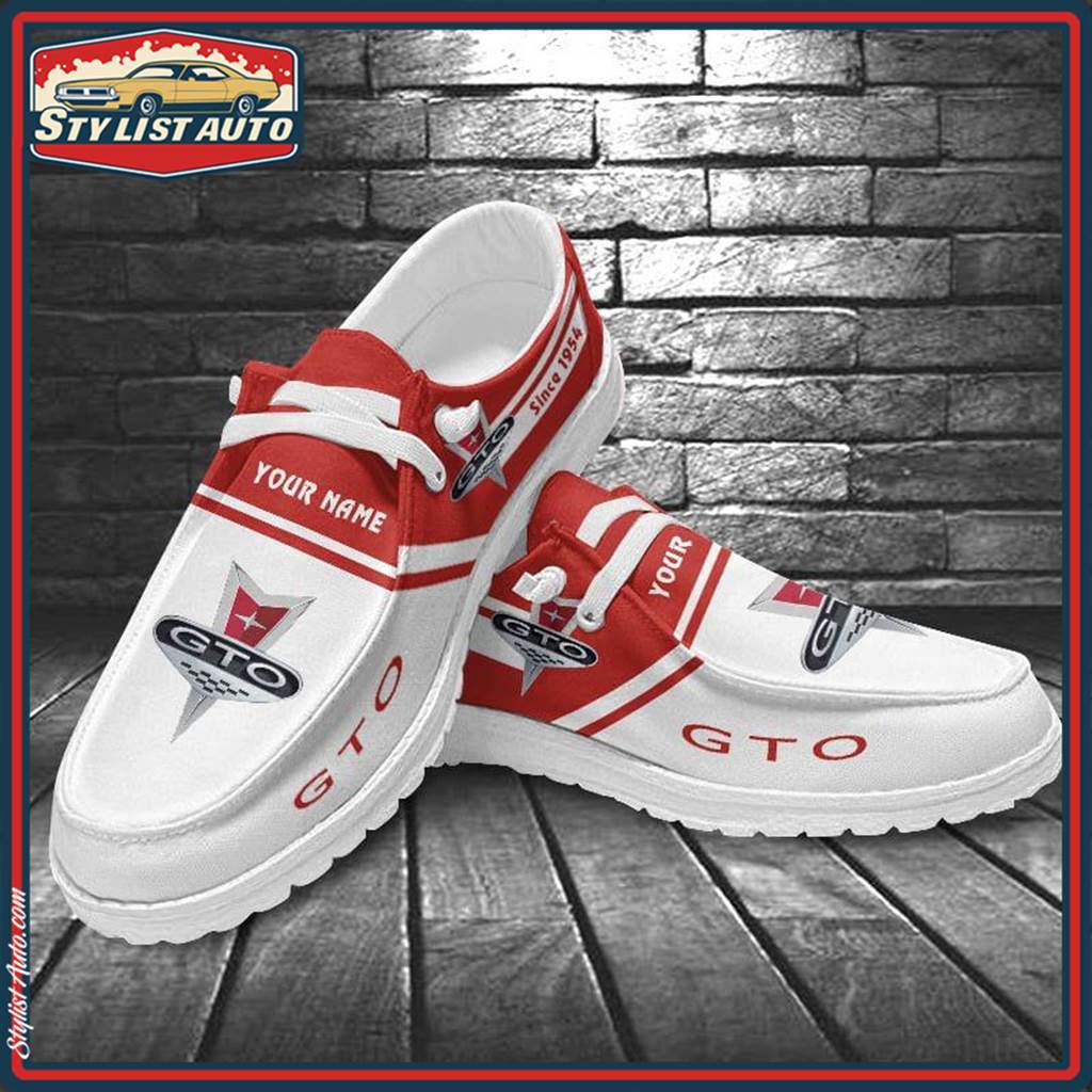 Pontiac GTO H-D-Schuhe, Pontiac GTO-Schuhe, Autoliebhaber – Die besten Geschenke für Autoliebhaber