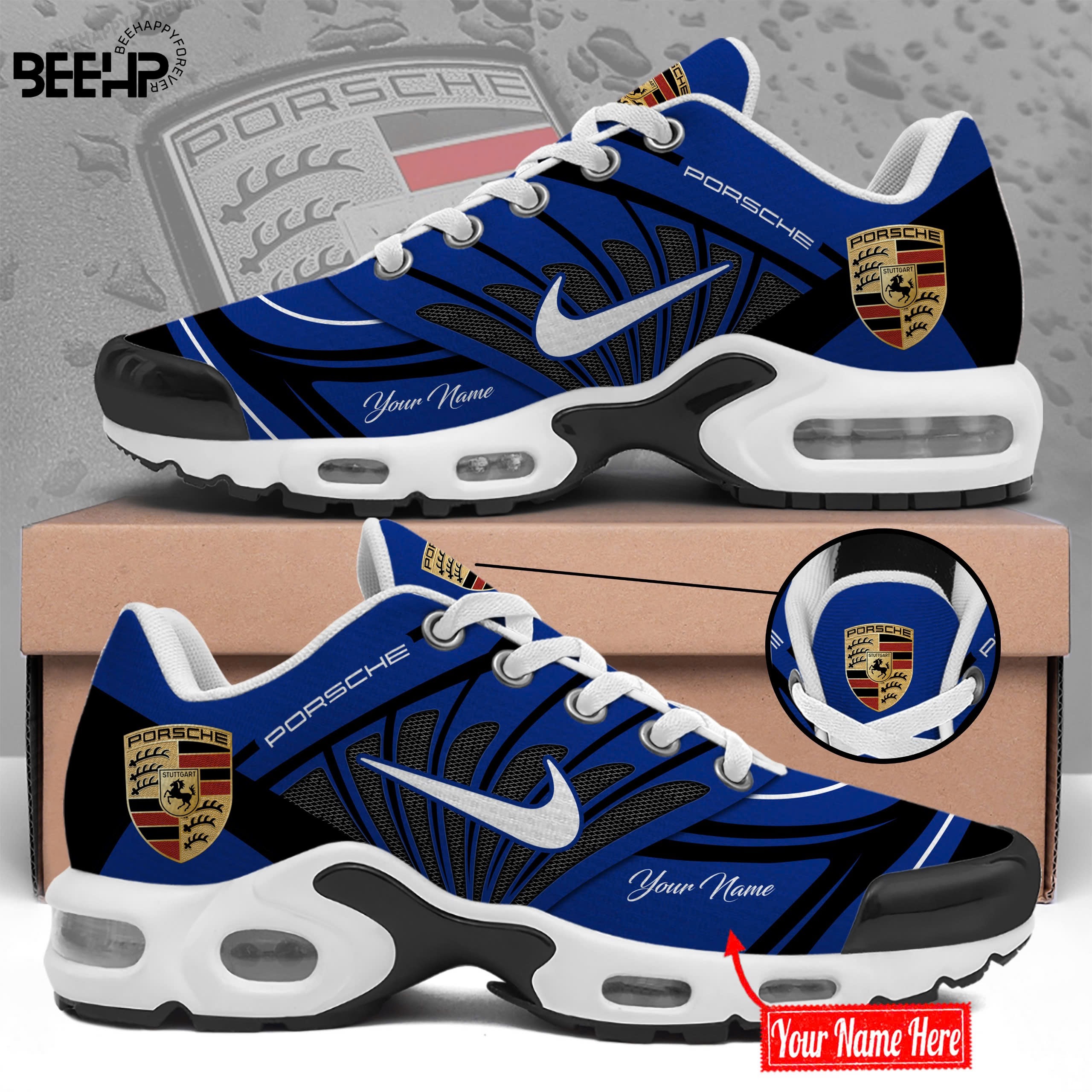 Porsche Custom Name Sportschuhe VS20
