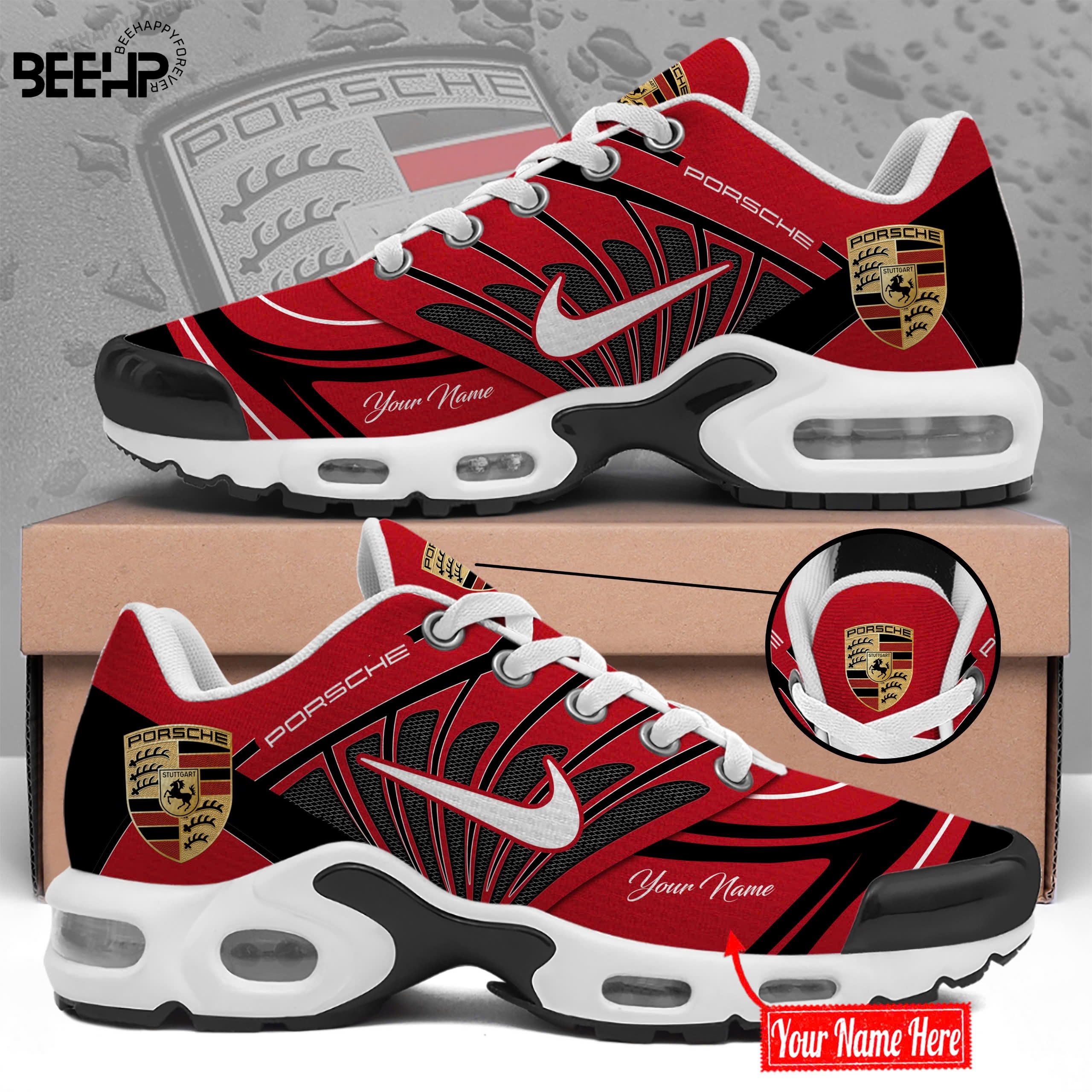 Porsche Custom Name Sportschuhe VS20