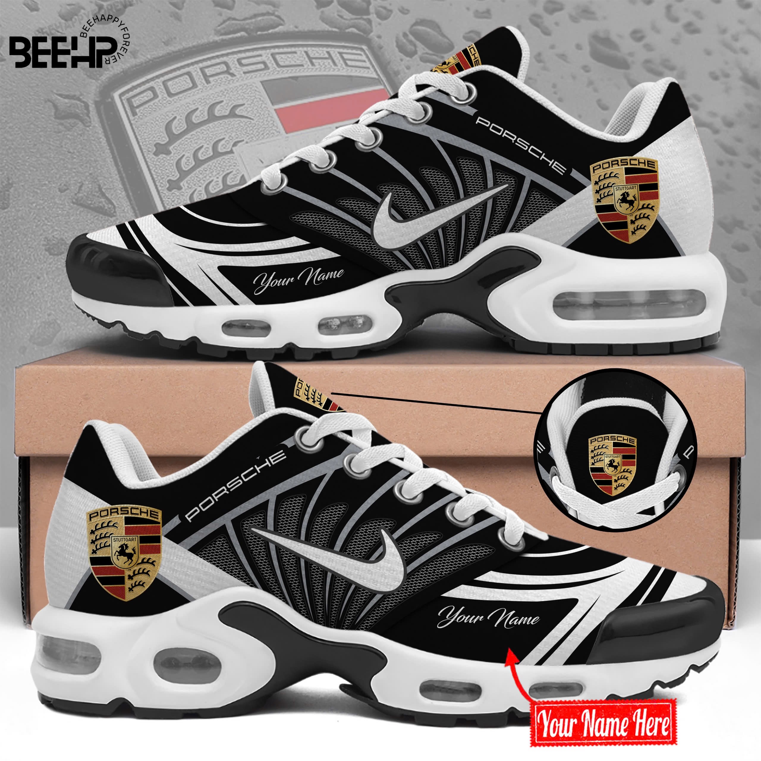 Porsche Custom Name Sportschuhe VS20