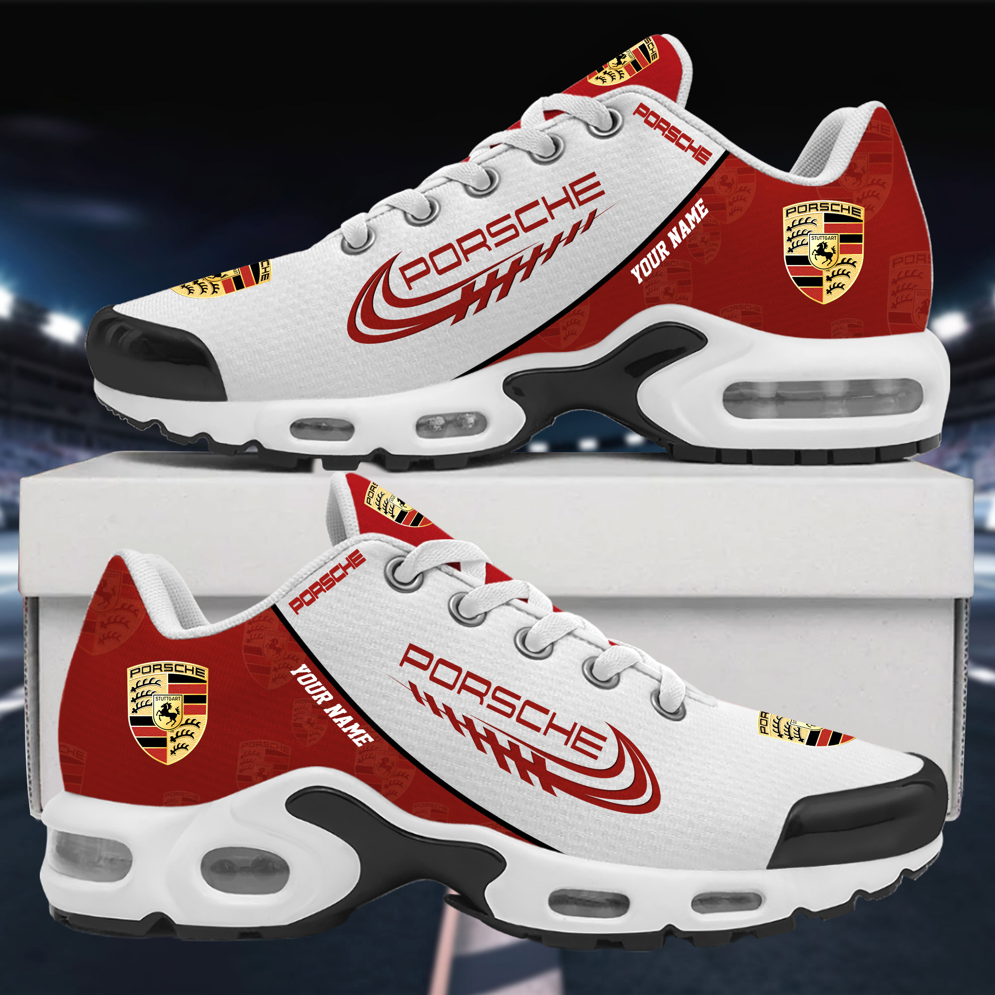 Porsche Custom Name Sportschuhe VS4