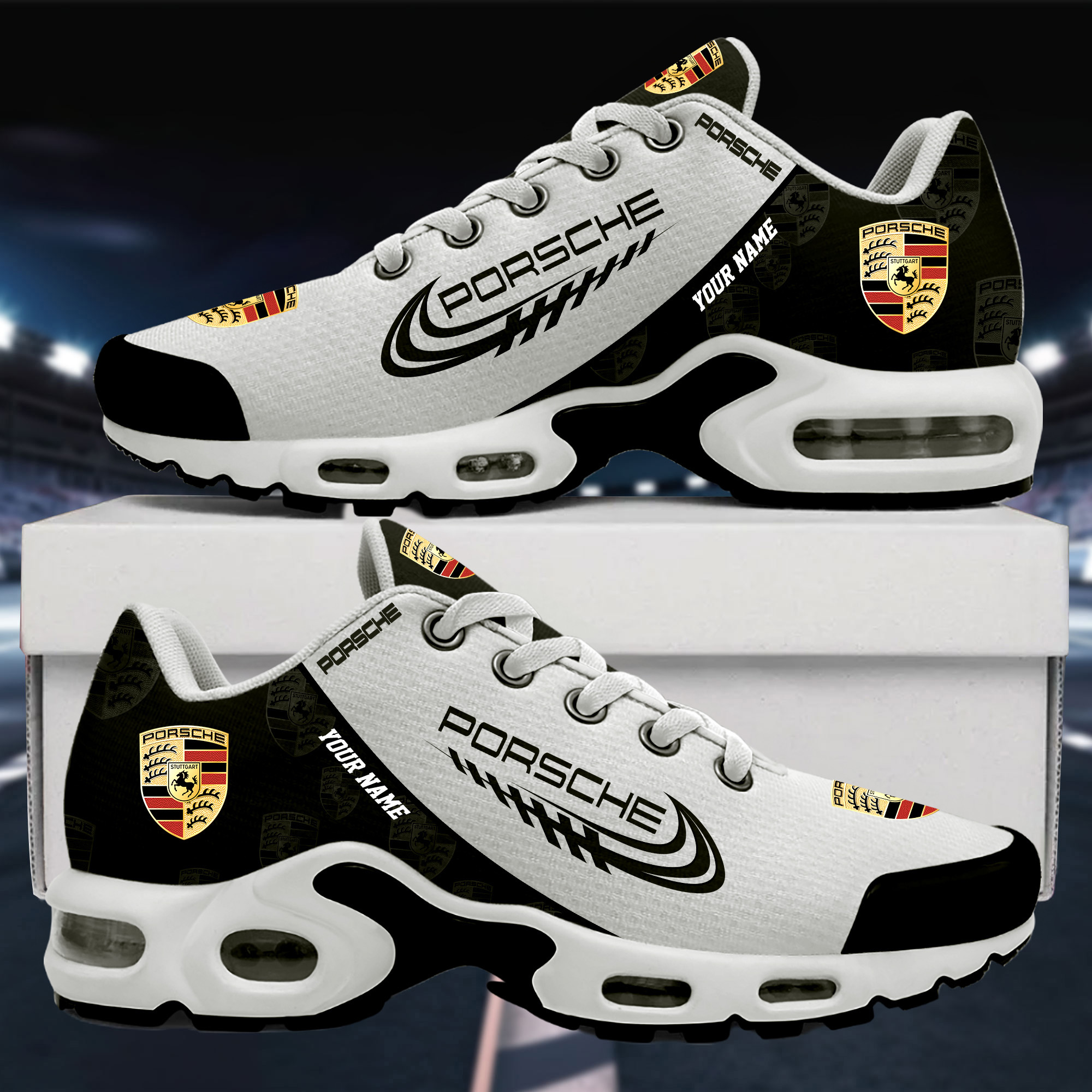 Porsche Custom Name Sportschuhe VS4