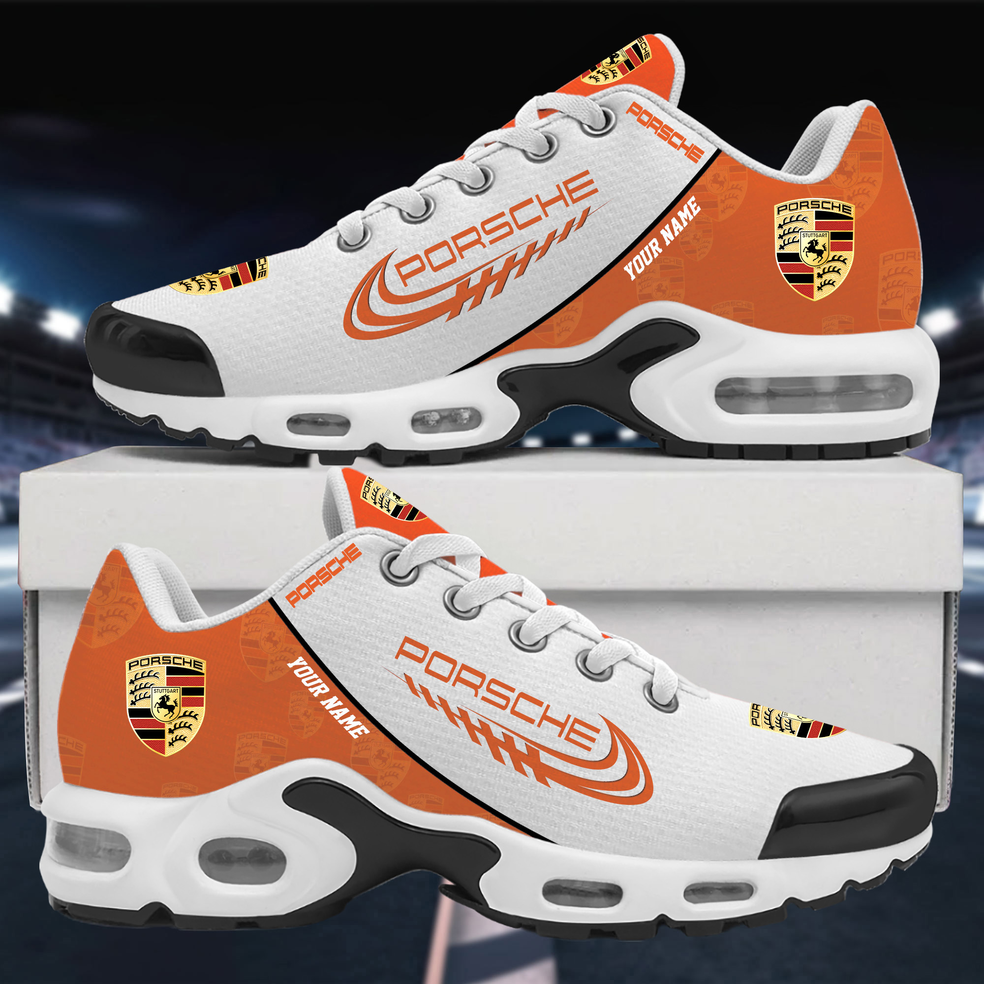 Porsche Custom Name Sportschuhe VS40