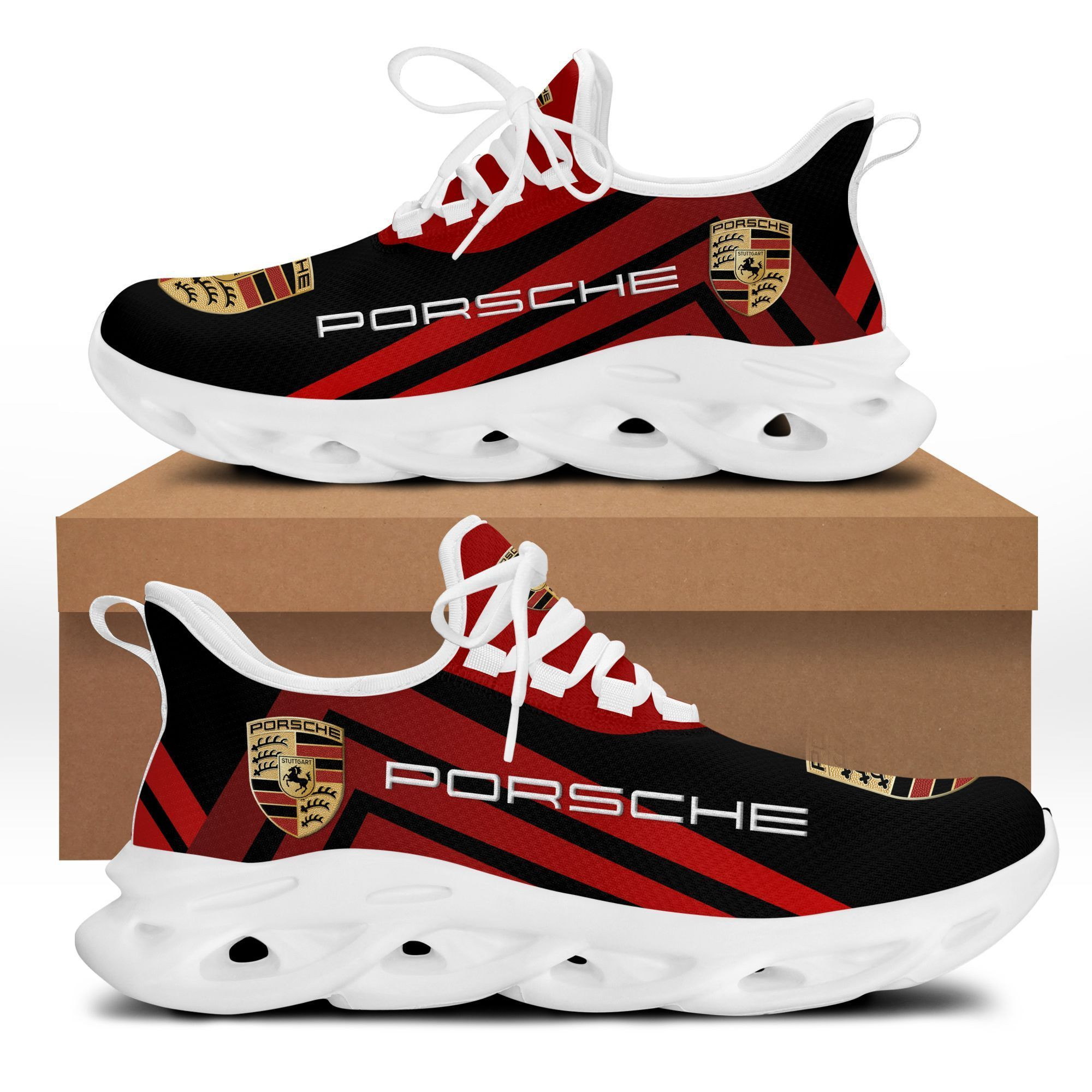 Porsche TNT-NH BS Laufschuhe Ver 1 (Rot)