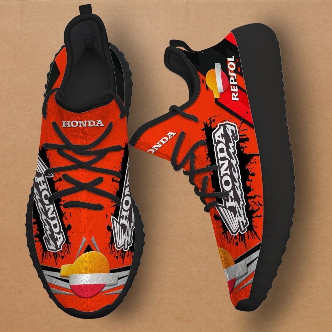 Repsol Honda Racing VTH YZ Schuhe Ver 1 (Orange-Rot)
