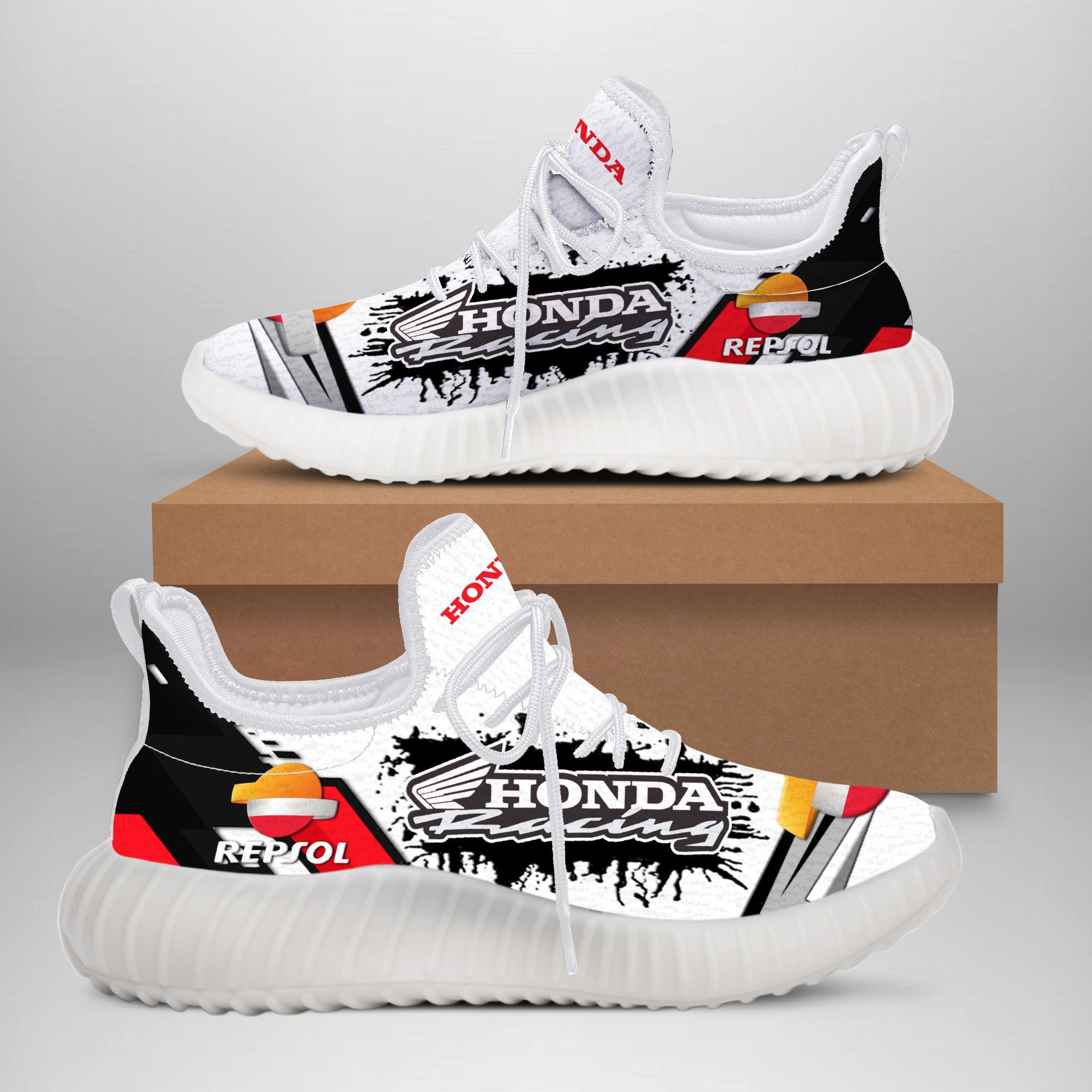 Repsol Honda Racing VTH YZ Schuhe Ver 1 (Weiß)