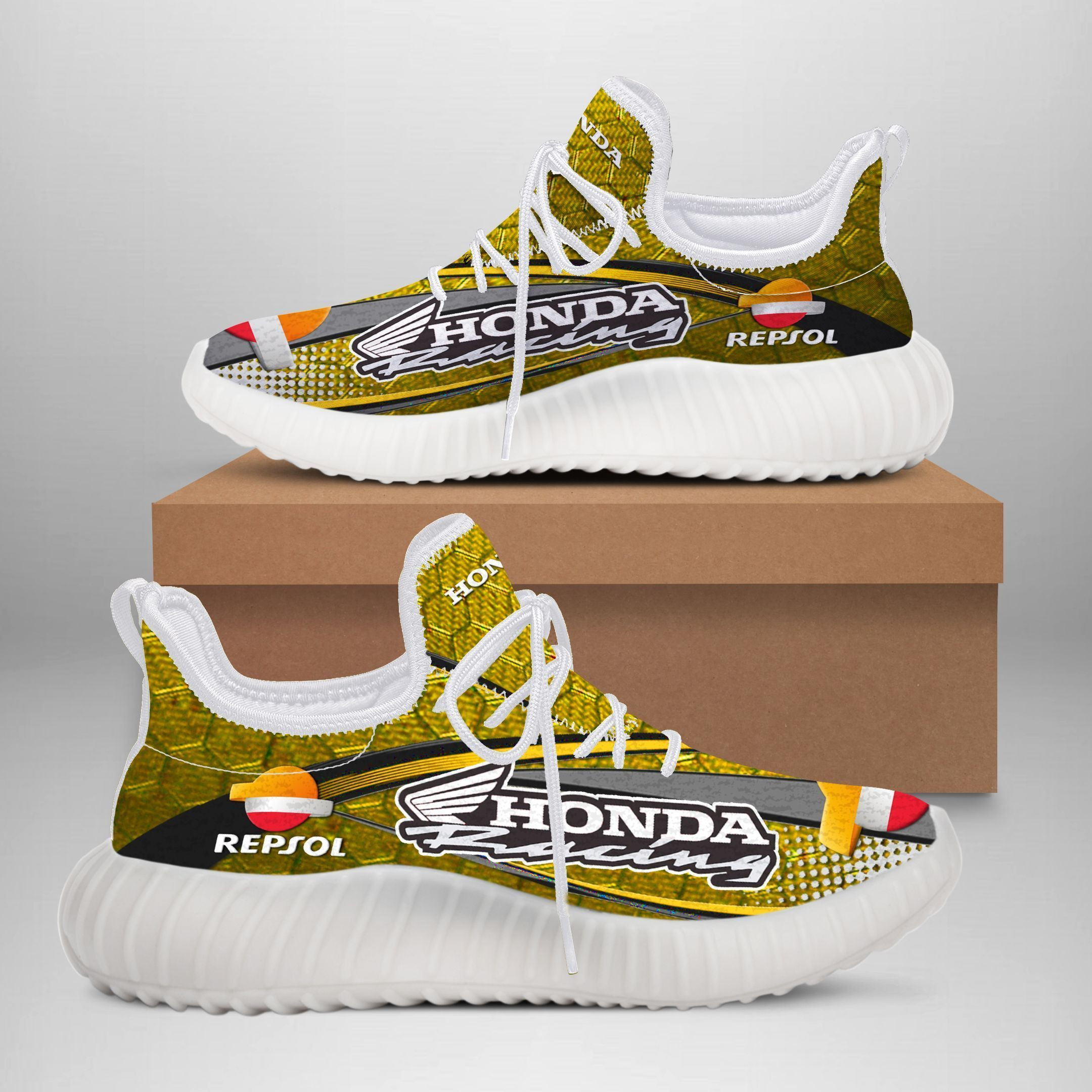 Repsol Honda Racing VTH YZ Schuhe Ver 2 (Gelb)