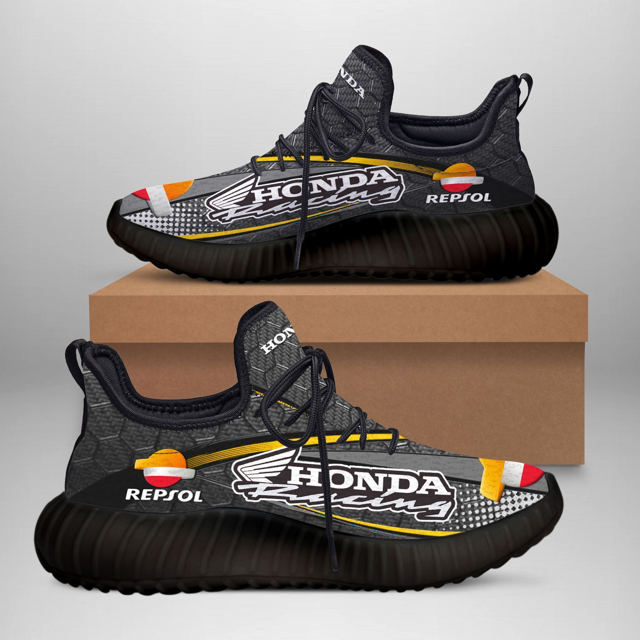 Repsol Honda Racing VTH YZ Schuhe Ver 2 (Grau)