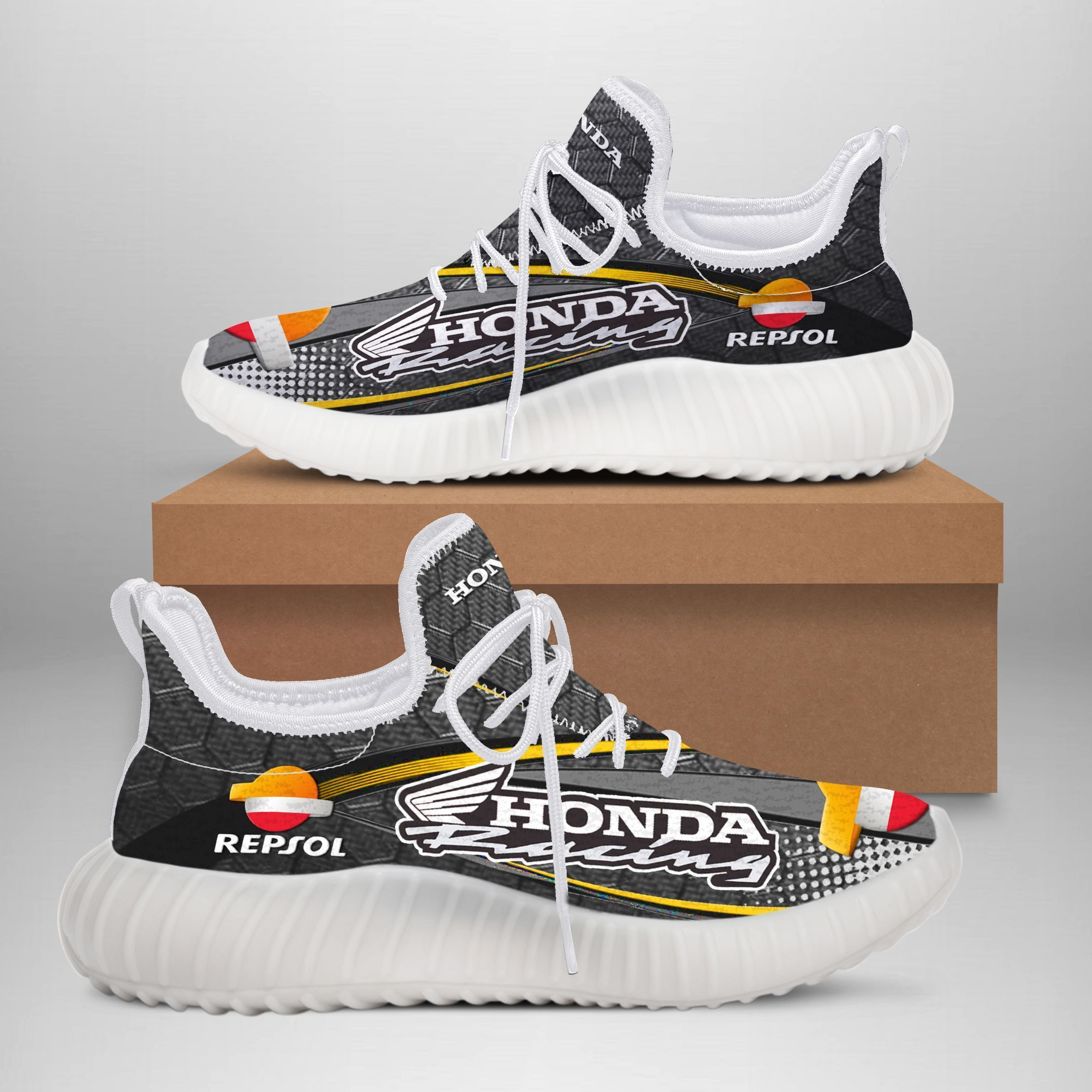 Repsol Honda Racing VTH YZ Schuhe Ver 2 (Grau)