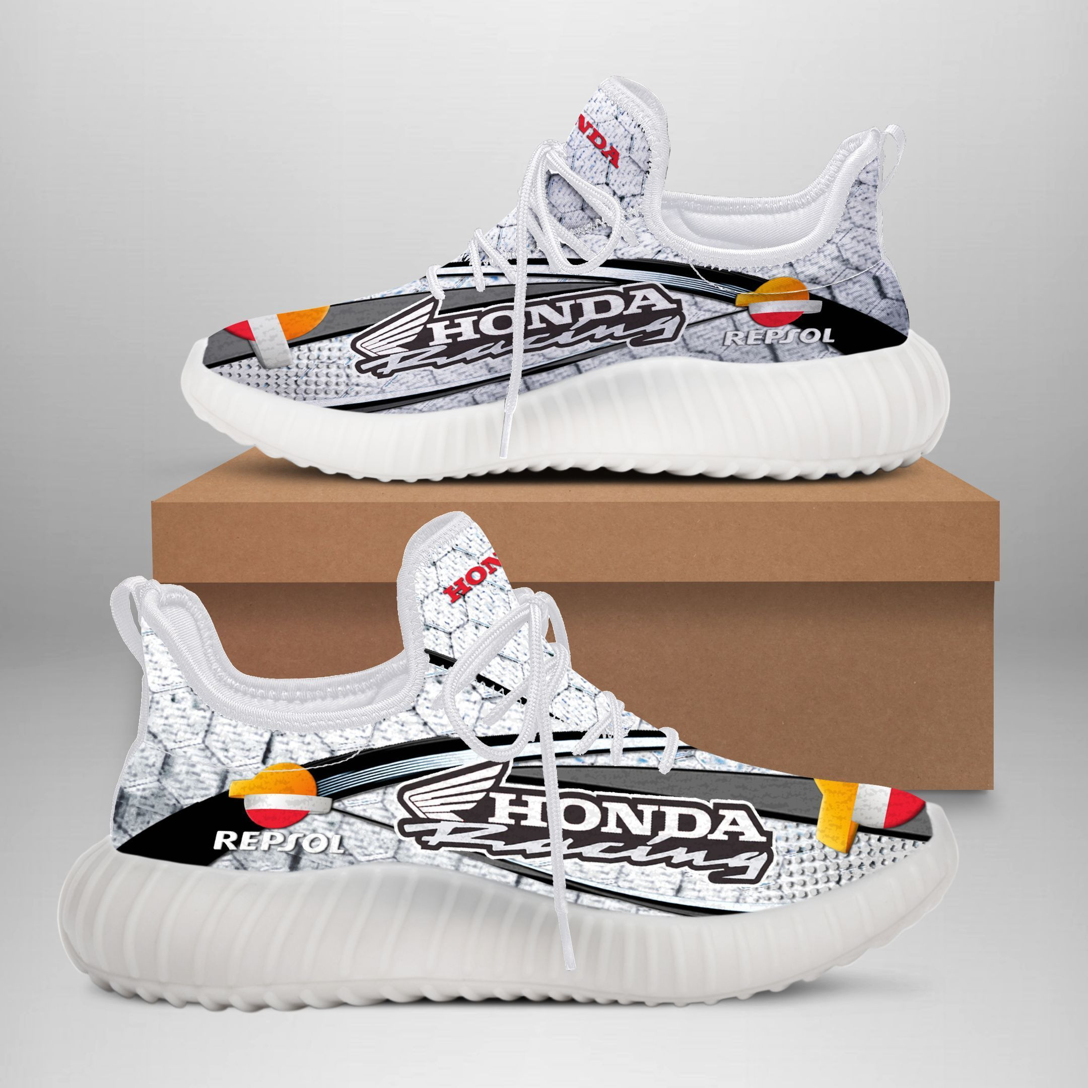 Repsol Honda Racing VTH YZ Schuhe Ver 2 (Weiß)