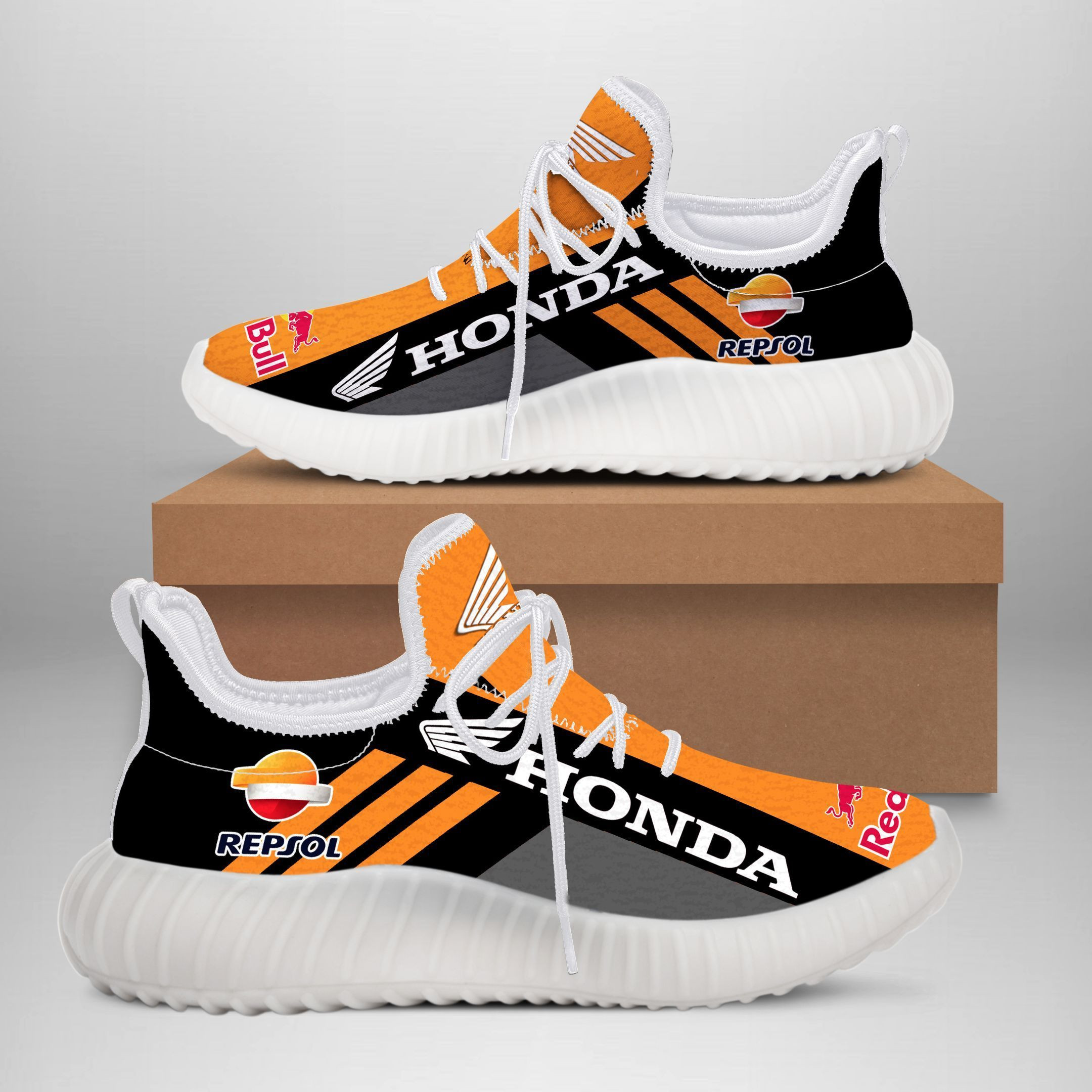 Repsol Honda Racing YZ Schuhe Ver 2 (Orange)