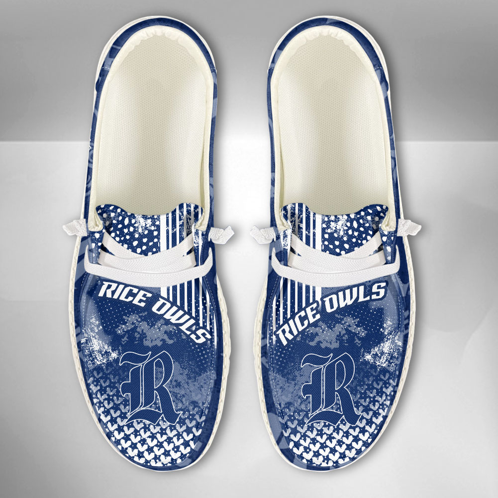 Rice Owls H-D Shoes Wally Herren-Slipper zum Schnüren für Männer und Frauen
