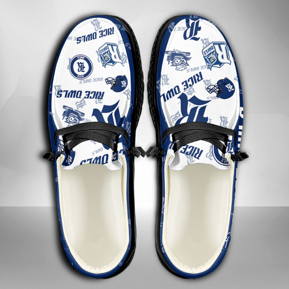 Rice Owls H-D Shoes Wally Herren-Slipper zum Schnüren für Männer und Frauen