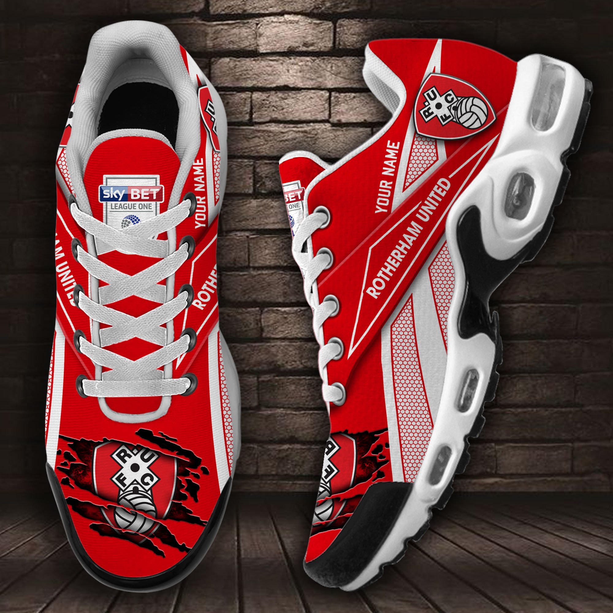 Rotherham United TN Schuhe Sneakers für Männer und Frauen