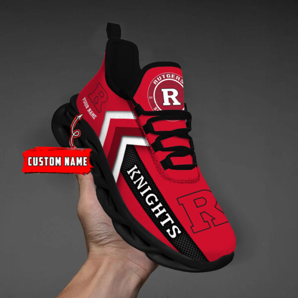 Rutgers Scarlet Knights personalisierter individueller Name MAX SHOES DS003