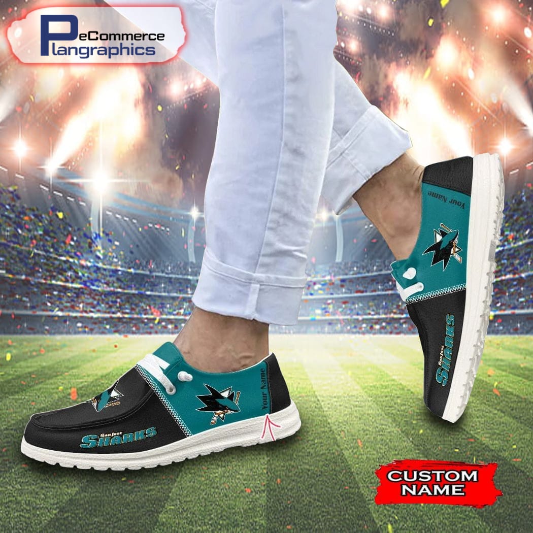San Jose Sharks H-D Schuhe