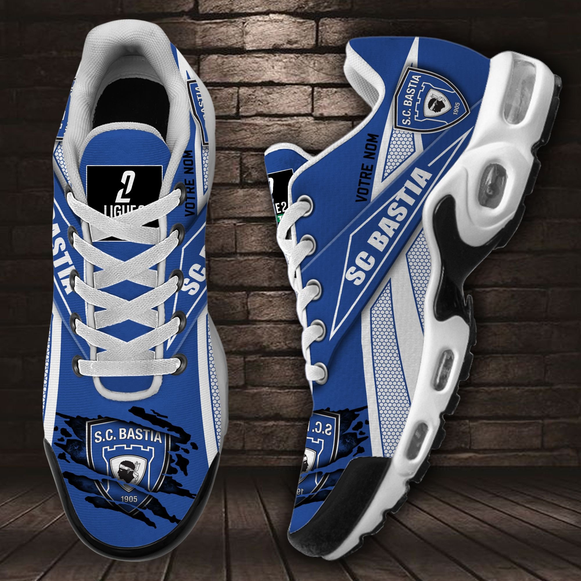 SC Bastia TN Schuhe Sneakers für Männer und Frauen