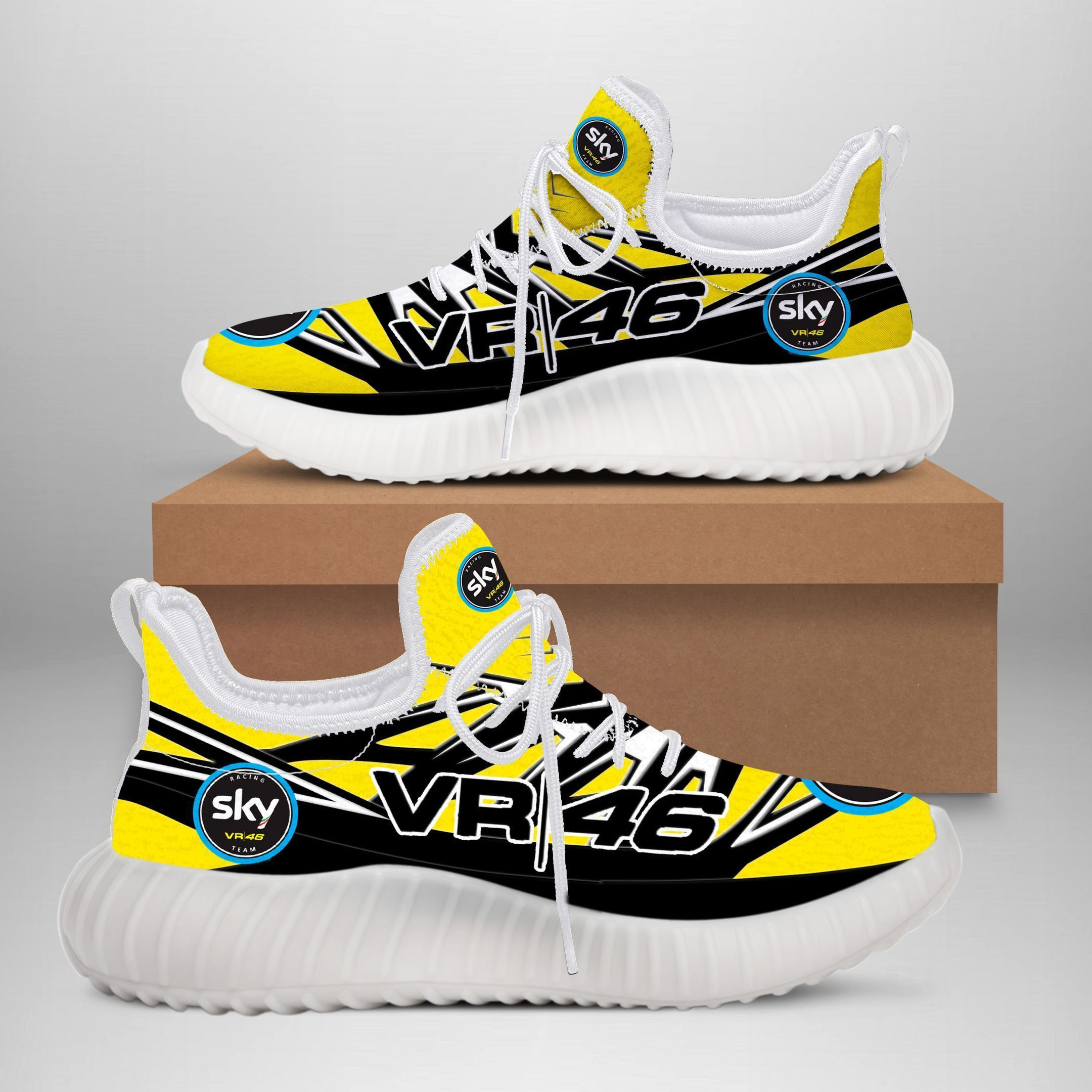 Sky VR46 YZ Schuhe Ver1 (Gelb)