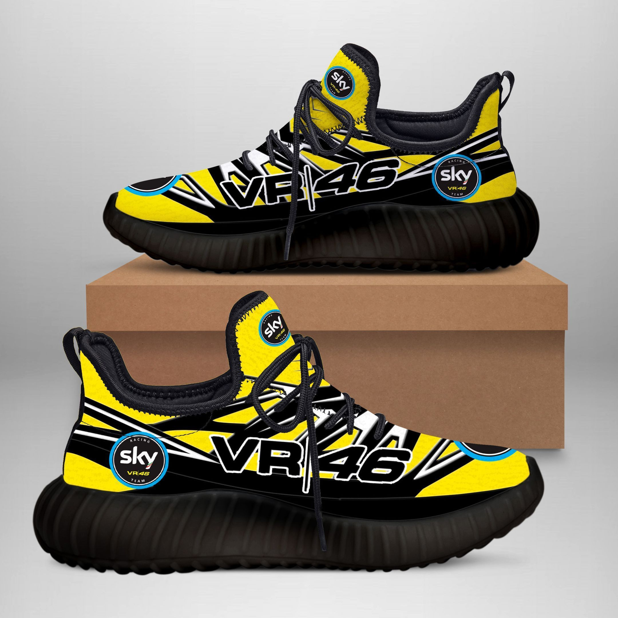Sky VR46 YZ Schuhe Ver1 (Gelb)