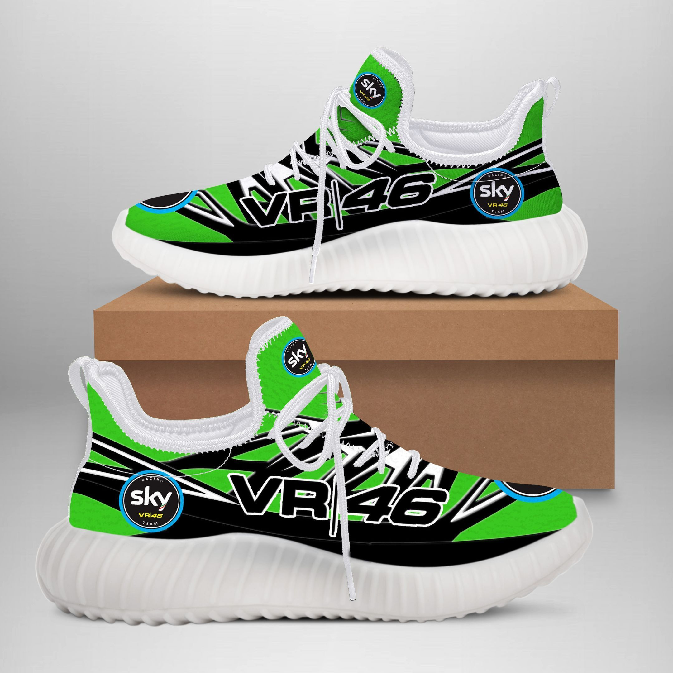 Sky VR46 YZ Schuhe Ver1 (Grün)