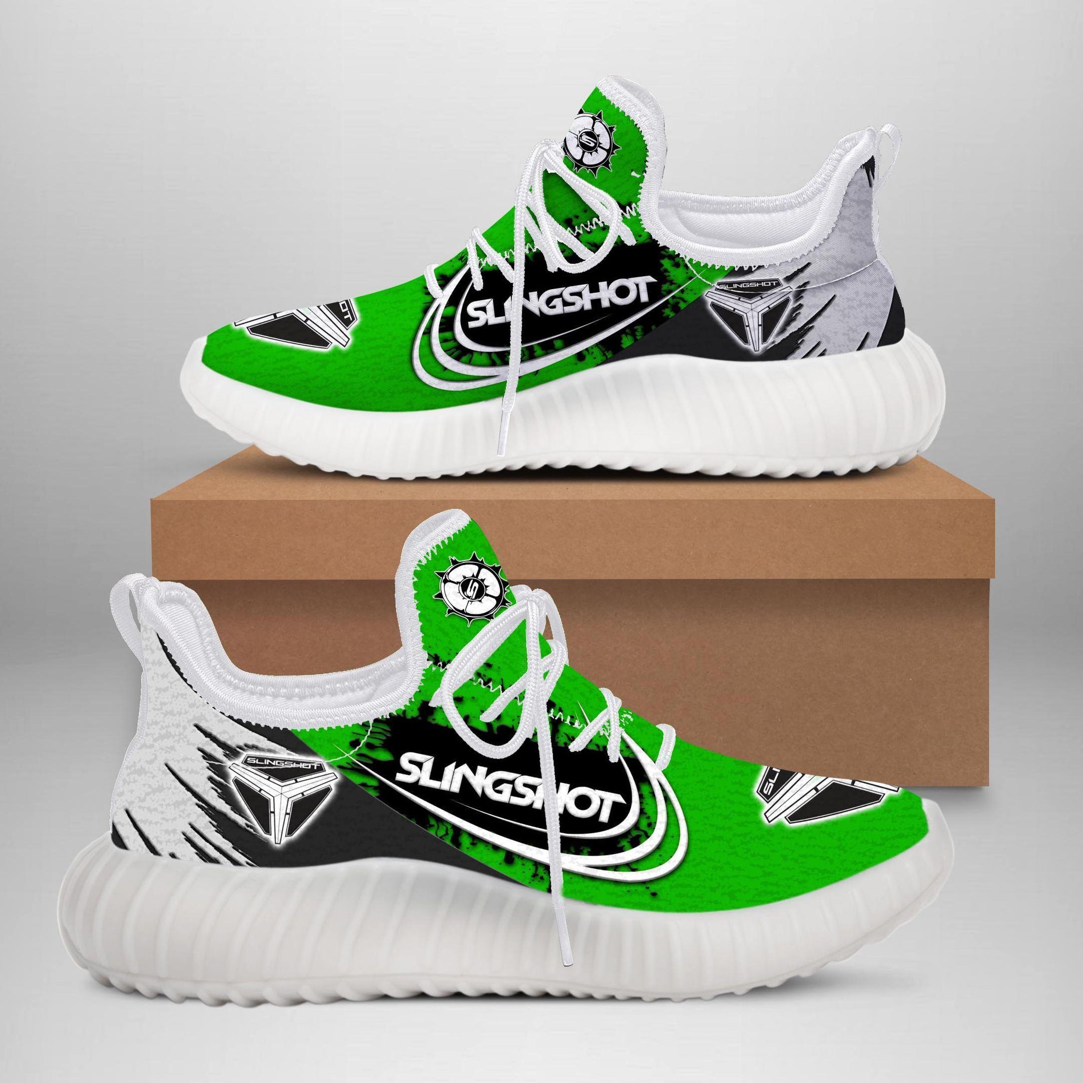 Slingshot NTH YZ Schuhe Ver 1 (Grün)