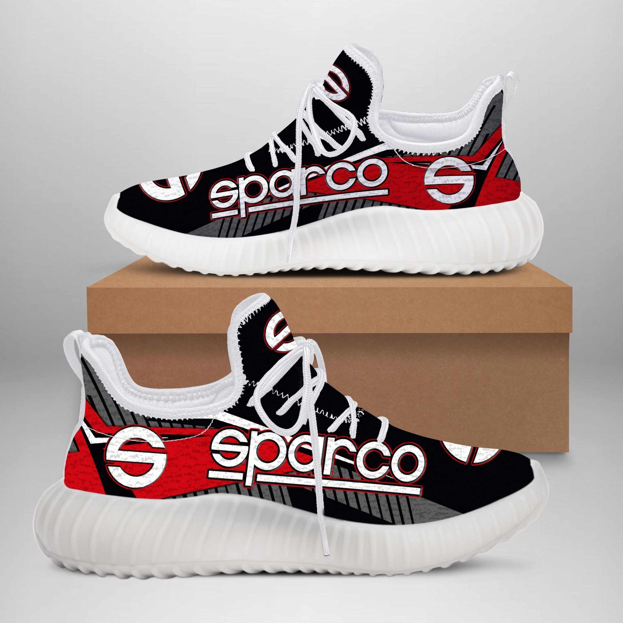 Sparco YZ Schuhe Ver1 (Rot)