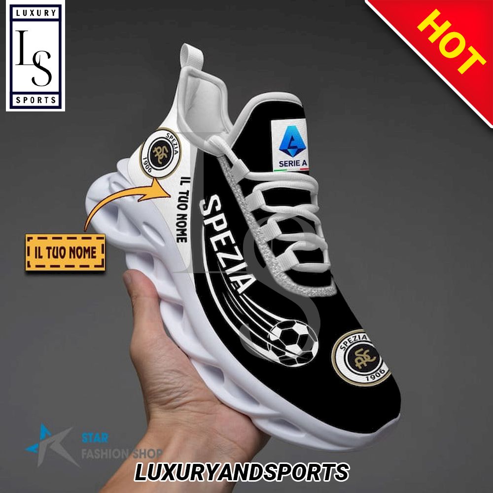 Spezia Calcio Serie A Benutzerdefinierter Name MAX SHOES